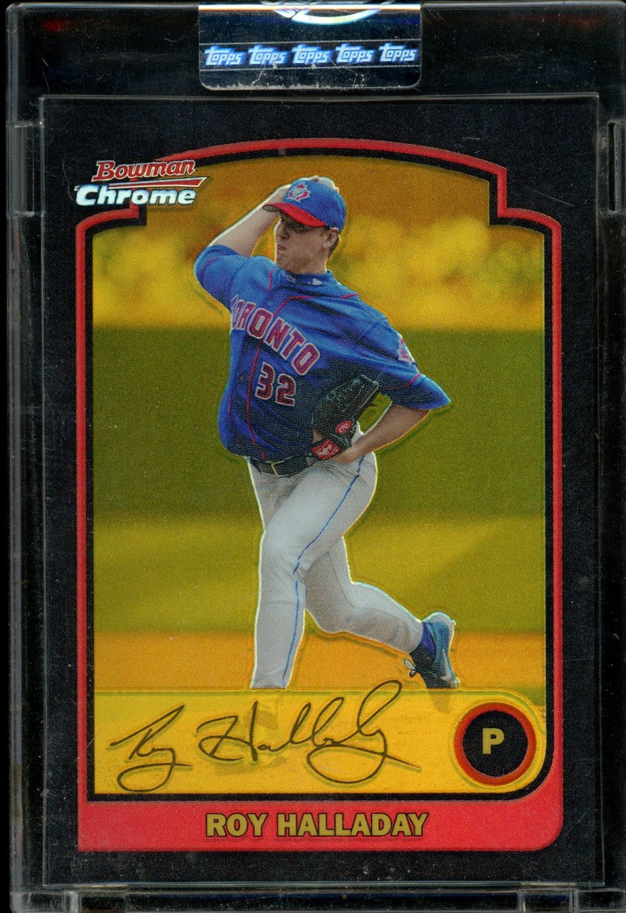 2003 Bowman Chrome Roy Halladay Gold Refractor /170 #97