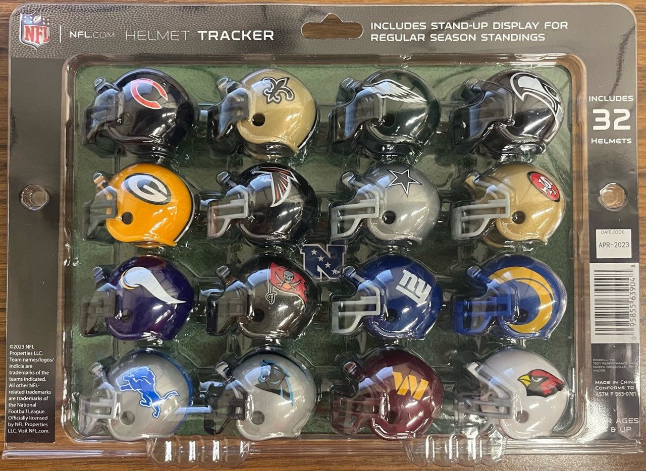 2023 Riddell NFL Helmet Tracker Set Sealed 32 Teams