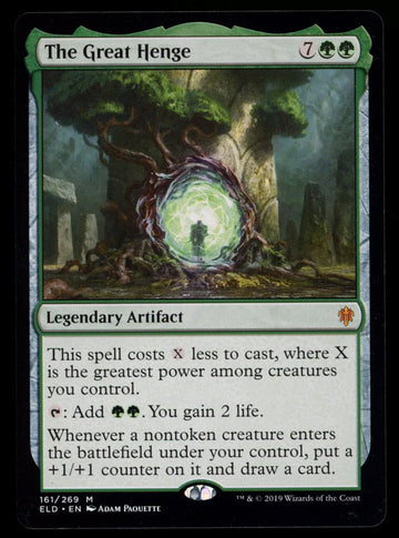 Magic the Gathering The Great Henge (Throne of Eldraine) Near Mint