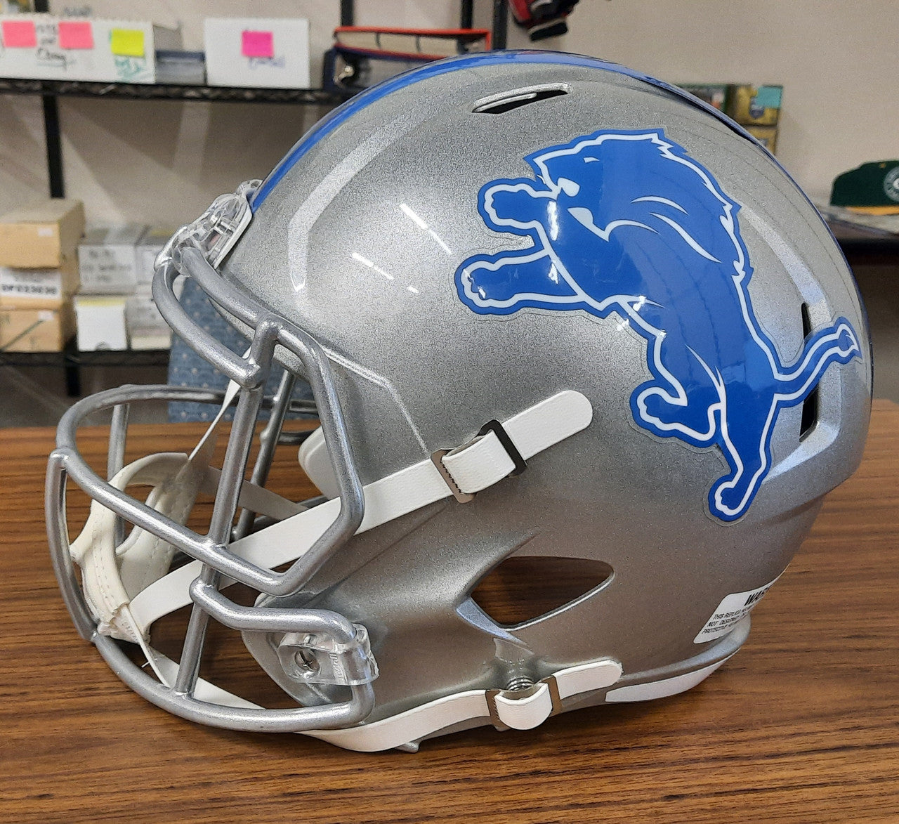 Aidan Hutchinson Signed Autographed Helmet Replica Lions Beckett Witnessed