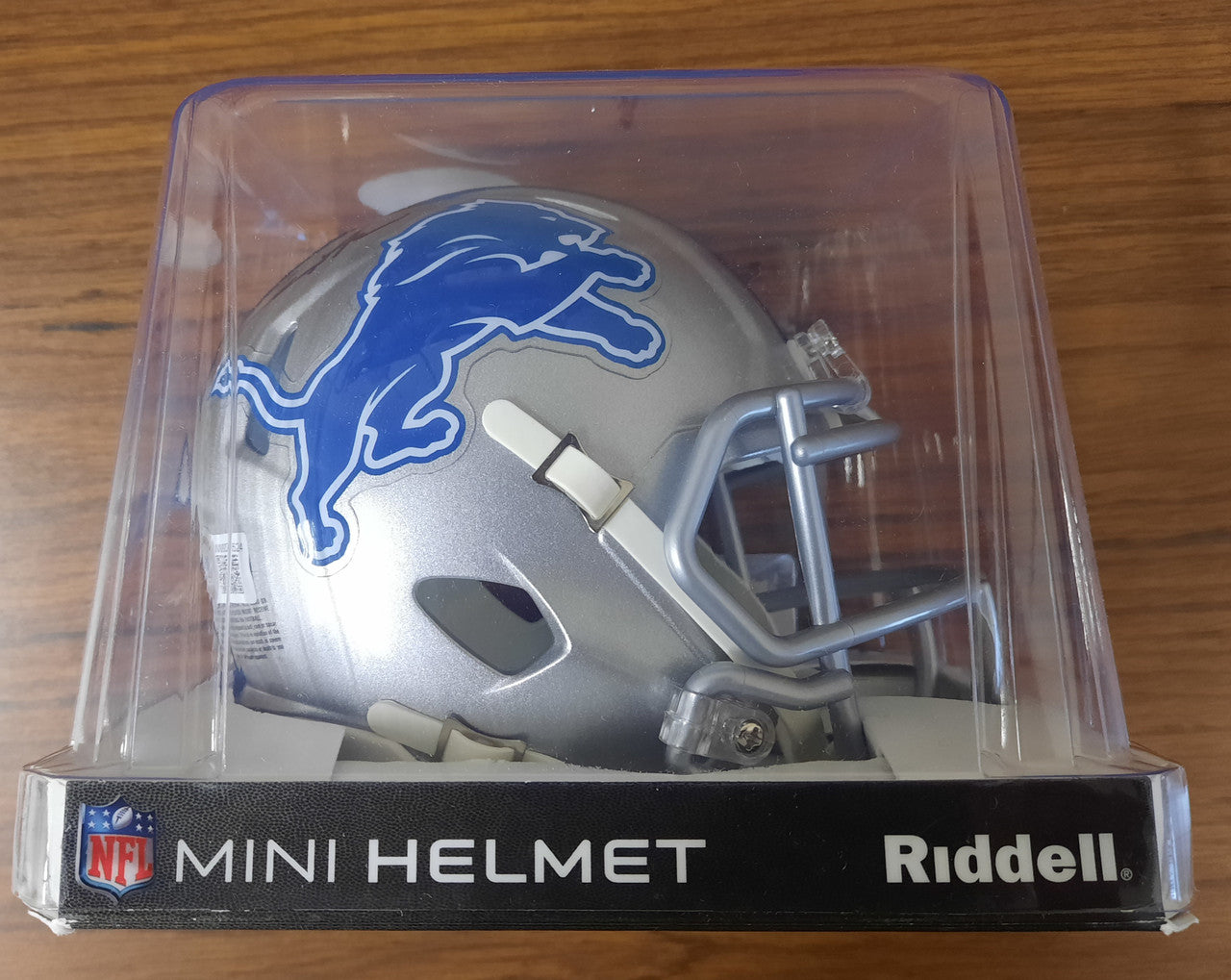 Aidan Hutchinson Signed Autographed Lions Riddell Speed Mini Helmet Beckett Witnessed