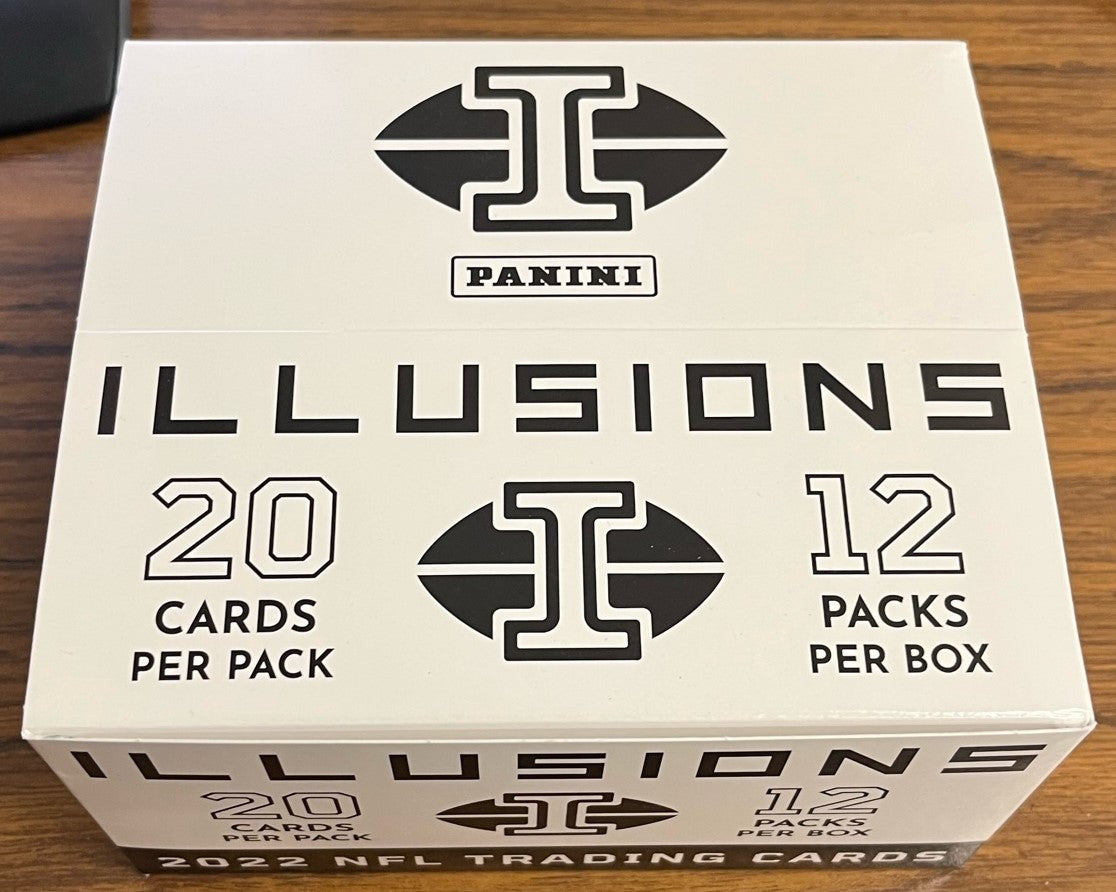 2022 Panini Illusions Football Jumbo Value Pack Box