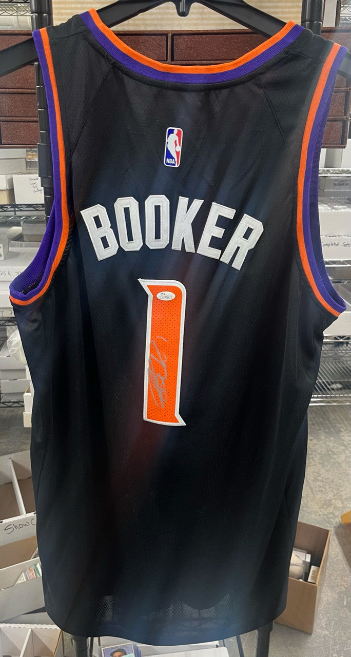 Devin Booker Signed Autographed Phoenix Suns Nike Jersey JSA