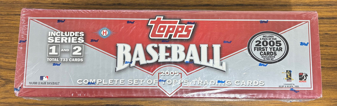 2005 Topps Baseball Complete Factory Set Sealed w/ 5 Card Pack