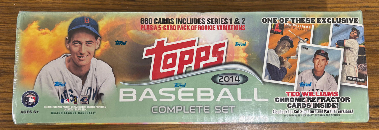 2014 Topps Baseball Complete Factory Set Sealed Ted Williams