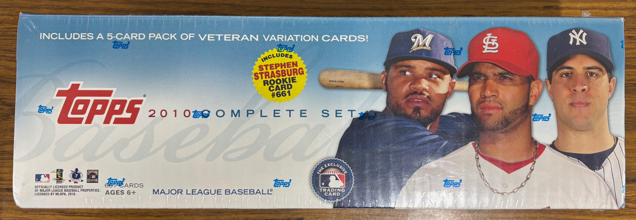 2010 Topps Baseball Complete Factory Set Sealed