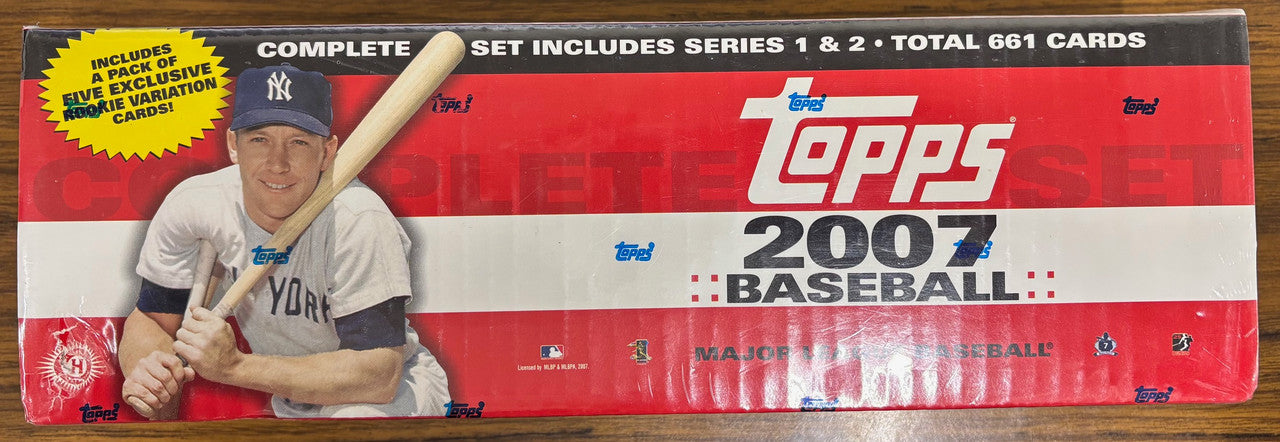 2007 Topps Baseball Complete Factory Set Sealed