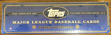 2002 Topps Baseball Complete Factory Set Sealed