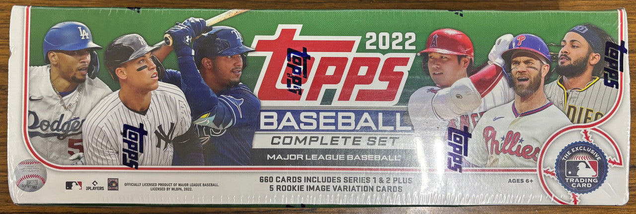 2022 Topps Baseball Complete Factory Set Sealed Green