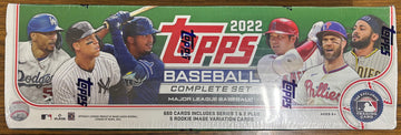 2022 Topps Baseball Complete Factory Set Sealed Green