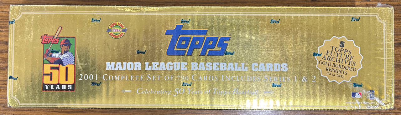 2001 Topps Baseball Complete Factory Set Sealed