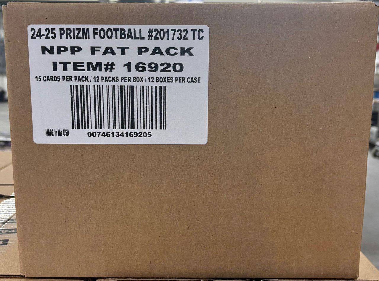 2024 Panini Prizm Football Value Pack Case (12)