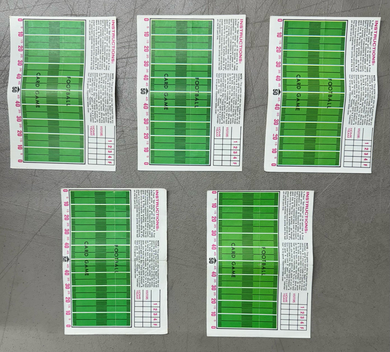 1971 Topps Football Posters Near Complete Set 29/32 Low-Mid Grade