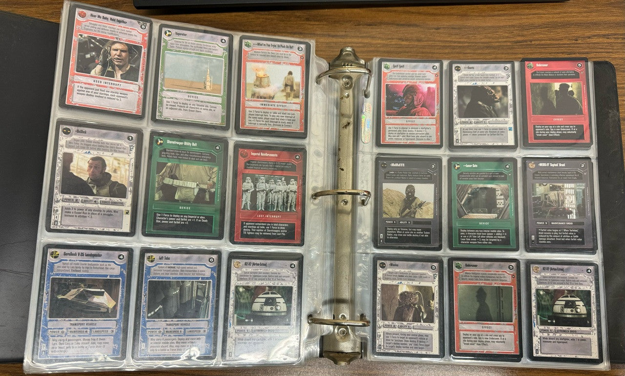 1995-96 Star Wars Decipher CCG Bulk Lot of 1000+ Cards