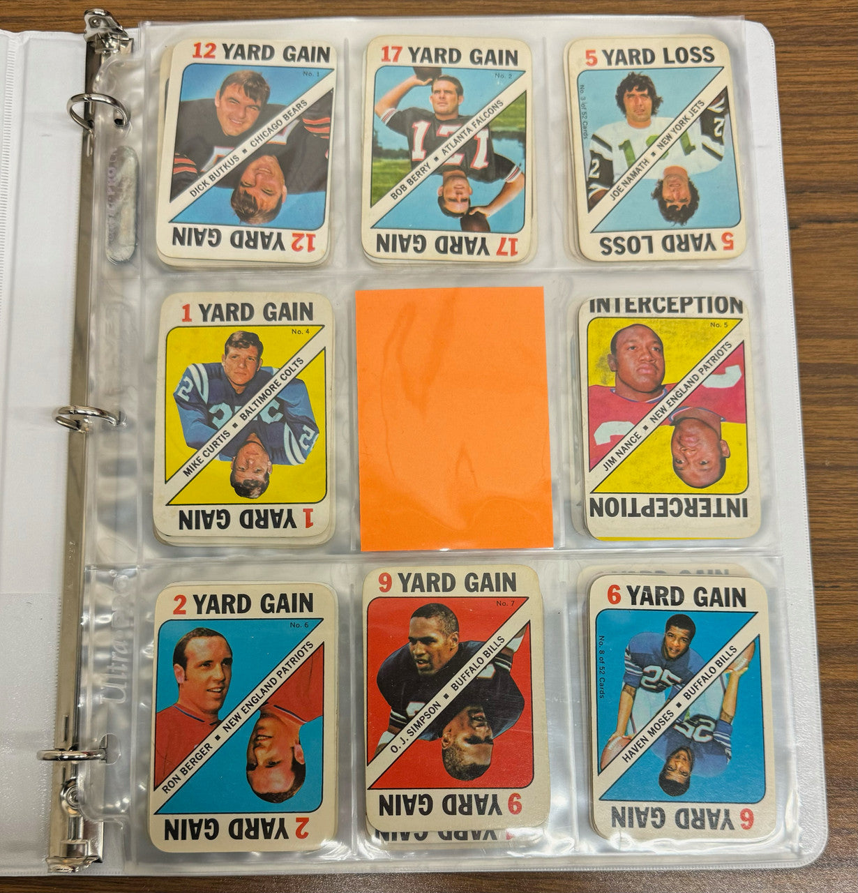 1971 Topps Football Game Complete Set (53) VG-EX