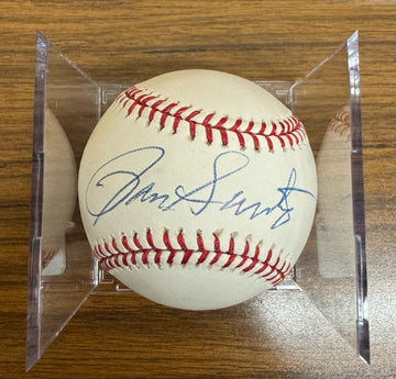Ron Santo Signed Autographed OMLB Baseball JSA