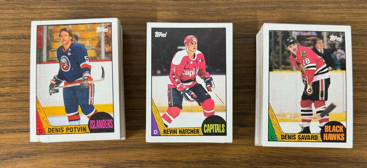 1987-88 Topps Hockey Complete Set (198) NM Overall
