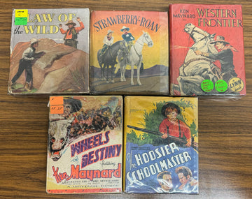 Big Little Books Cowboy/Western Lot of 5 Five Star Lynn