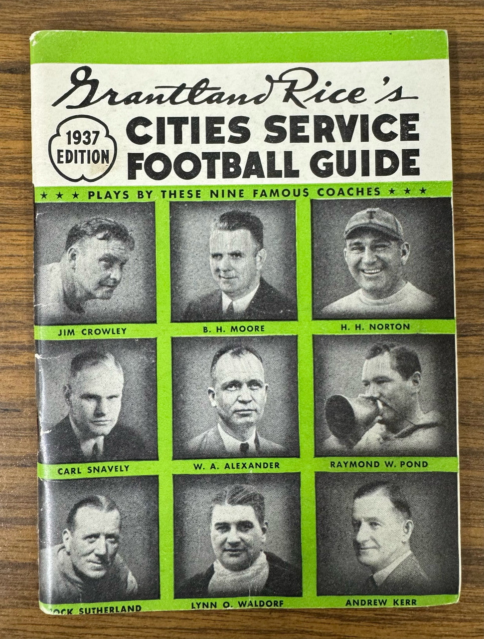 1937-1939 Grantland Rice's Cities Service Football Guide Lot of 3 Books