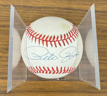 Pete Rose Signed Autographed Rawlings ONL Baseball JSA