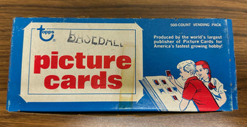 1985 Topps Baseball Vending Box Opened/Searched NM/MT