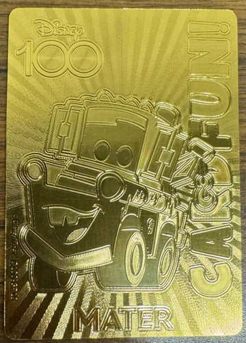 2023 Card Fun Disney 100 Years of Wonder Gold Mater 80/100