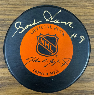 Gordie Howe Signed Autographed NHL Official Hockey Puck JSA