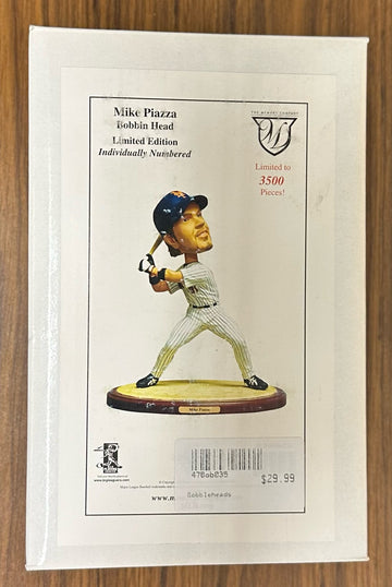 The Memory Company Mike Piazza Bobbin Head Bobblehead /3500 New in Box