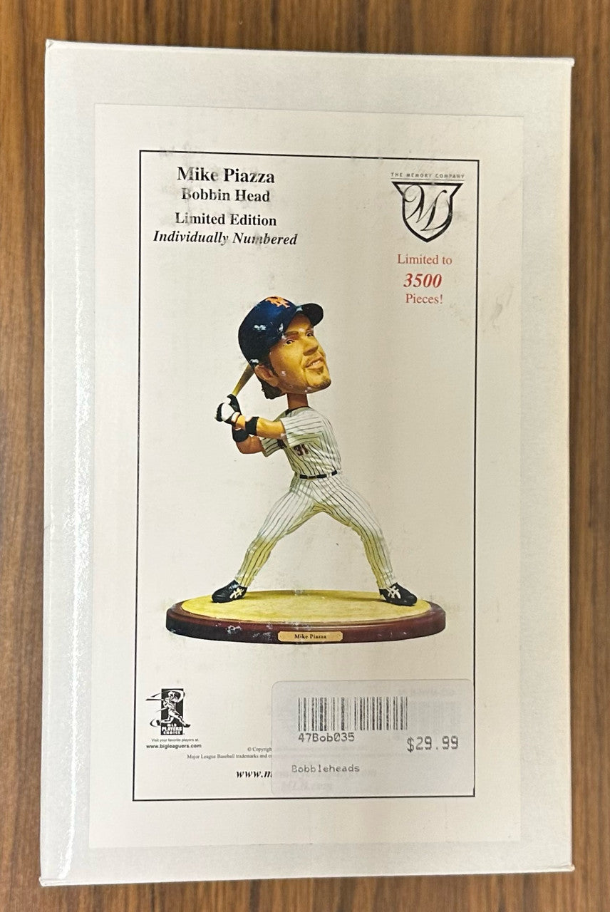 The Memory Company Mike Piazza Bobbin Head Bobblehead /3500 New in Box