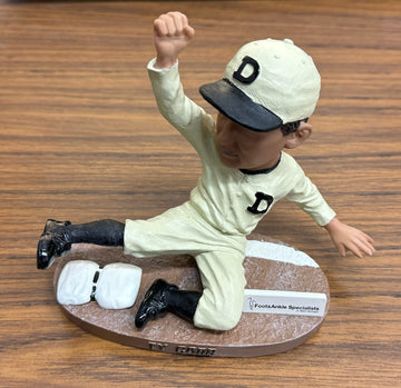 2007 West Michigan Whitecaps Ty Cobb Bobble Leg Figure w/ Ticket