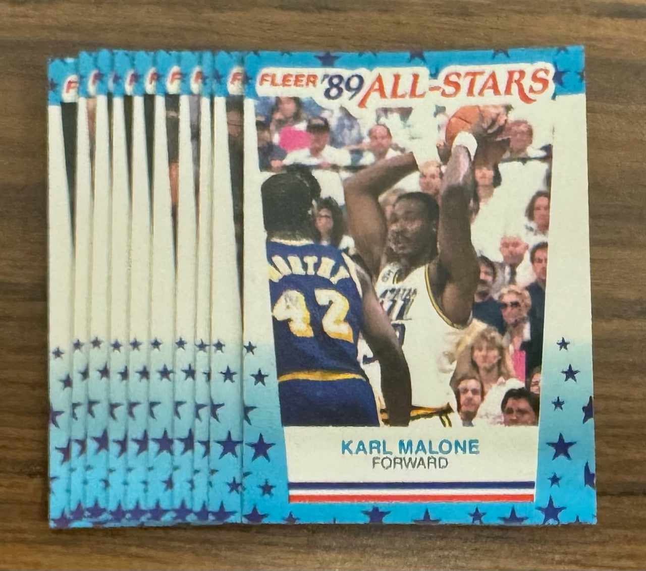1989-90 Fleer Basketball Complete Set (168) w/Stickers (11) NM-MT