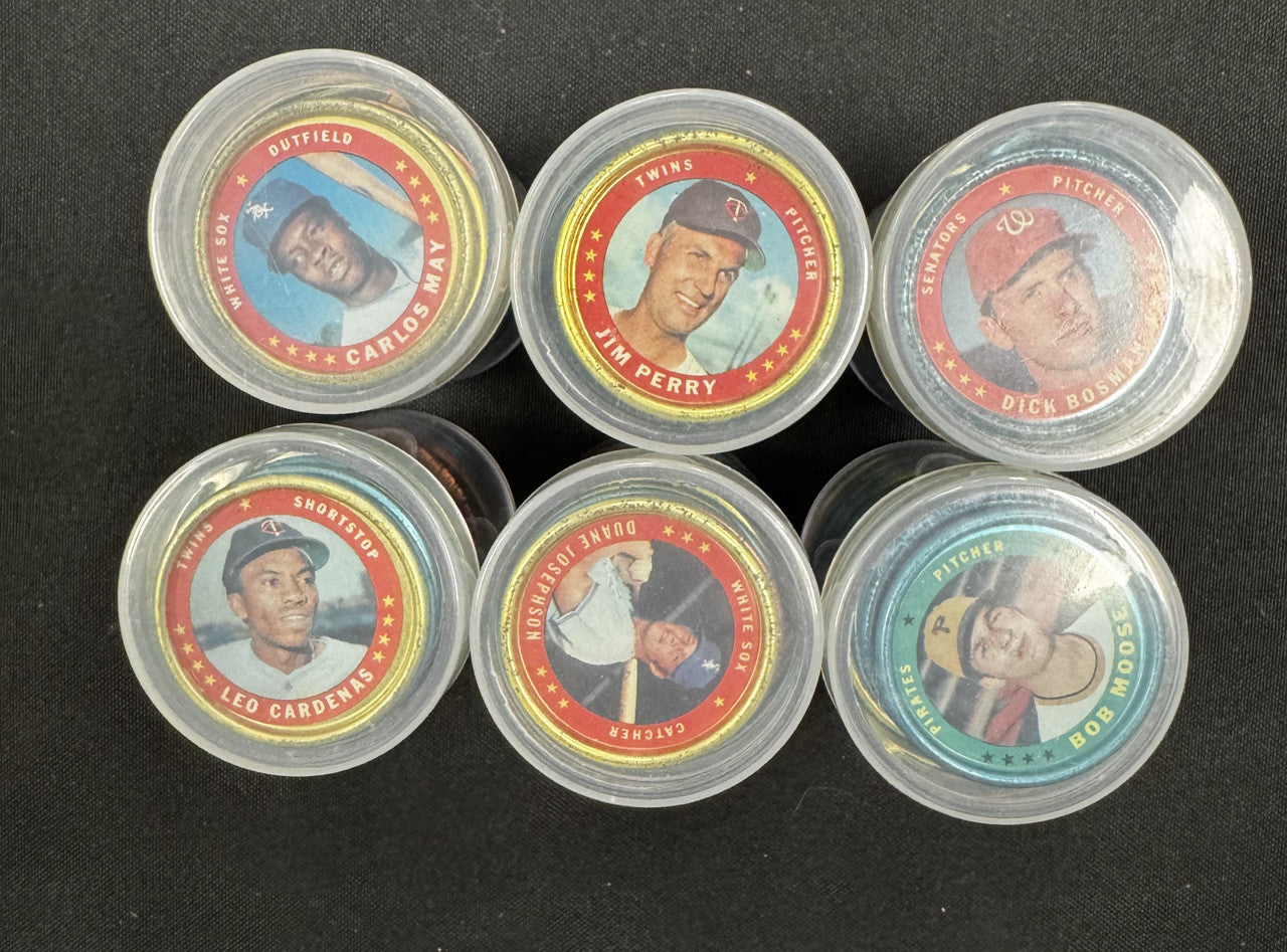 1971 Topps Baseball Coins Complete Set (153) VG Overall