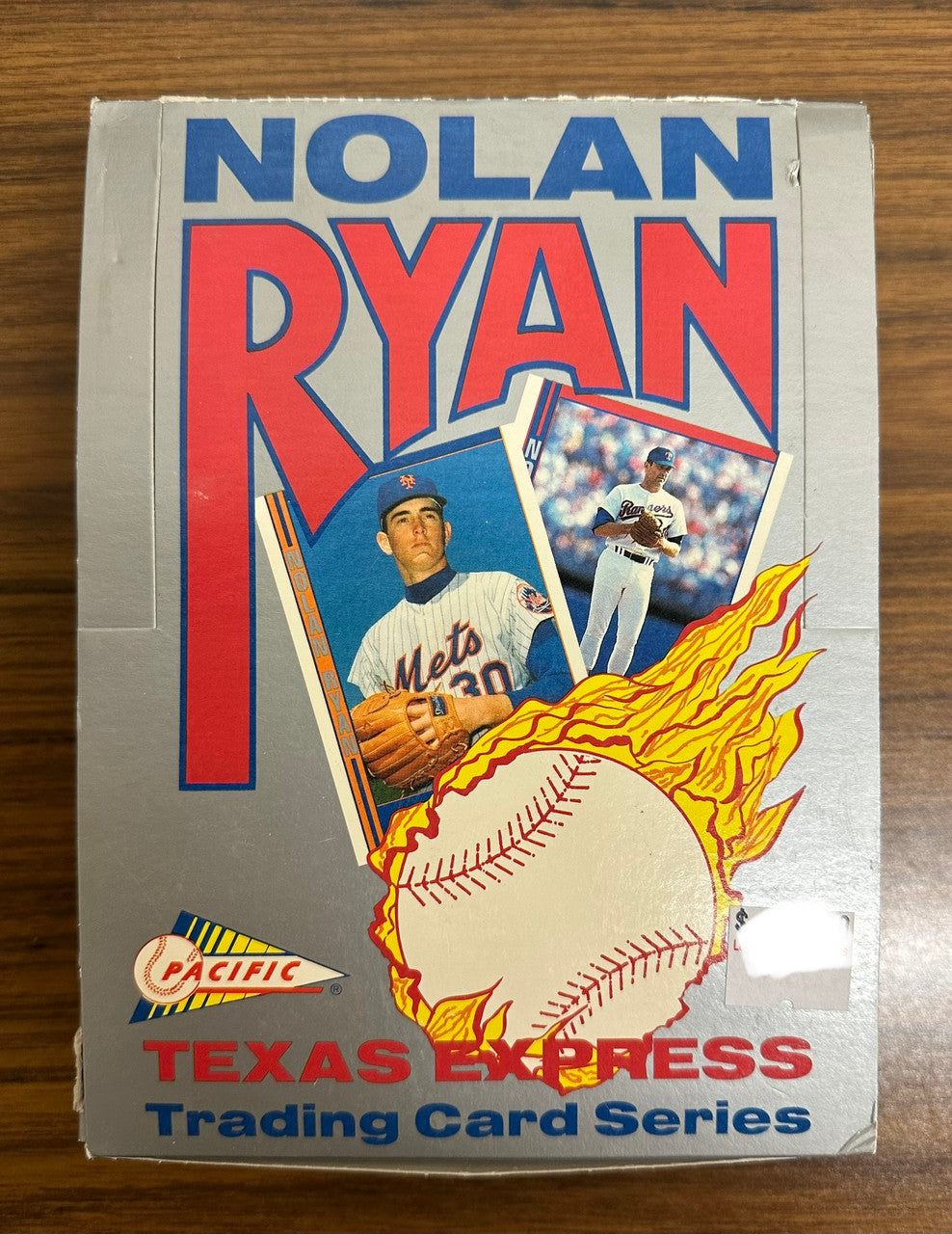 1991 Pacific Nolan Ryan Texas Express Baseball Box (36 Packs)