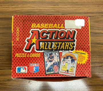 1985 Donruss Action All Stars Baseball Box (36 Packs)