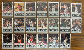 2006-07 Fleer Team Leaders Set (20) Jordan James Bryant