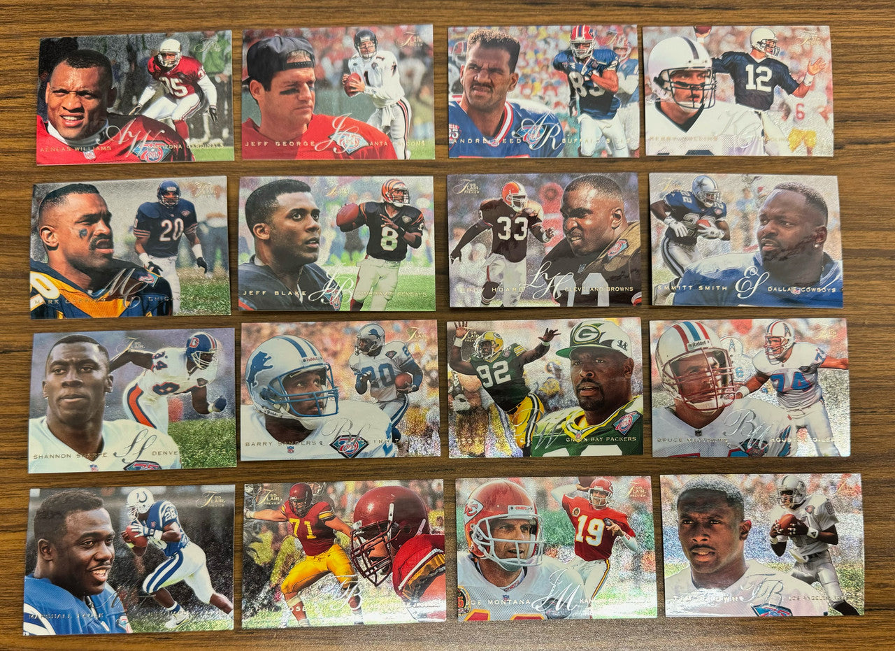 1995 Flair Preview Football Complete Set (30) Sanders Smith Marino ++