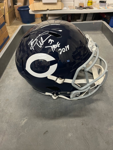 Brian Urlacher Signed Autographed Full Size Throwback Replica Helmet BAS