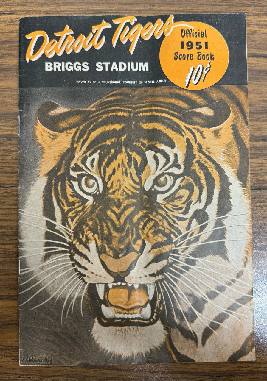 1951 Detroit Tigers vs New York Yankees DiMaggio Berra