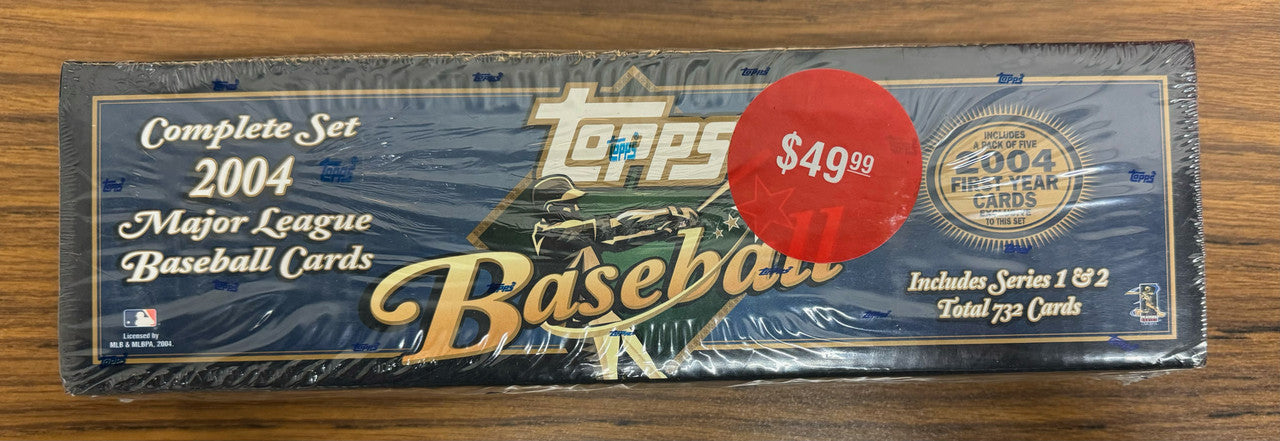 2004 Topps Baseball Complete Factory Set Sealed