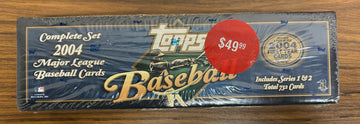 2004 Topps Baseball Complete Factory Set Sealed