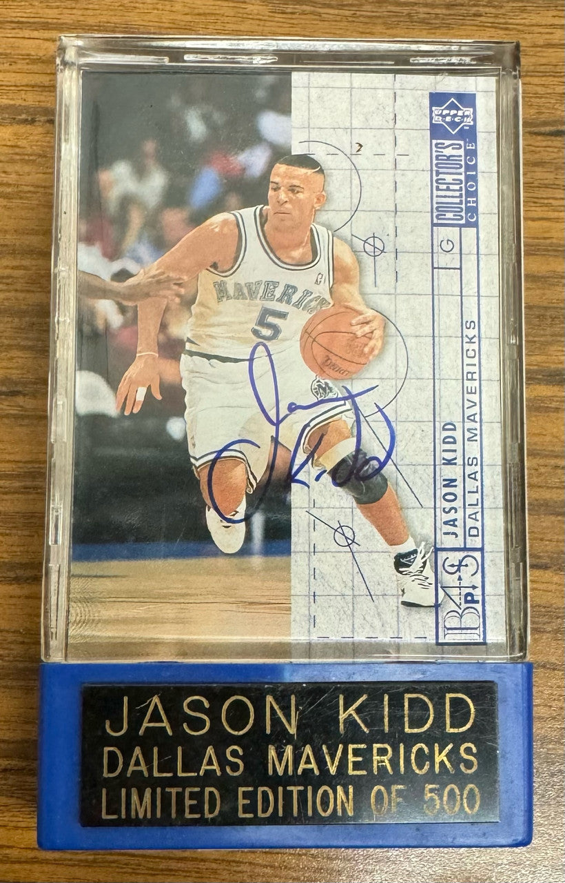 1994-95 UD Collector's Choice Jason Kidd #377 RC Auto /500 Score Board