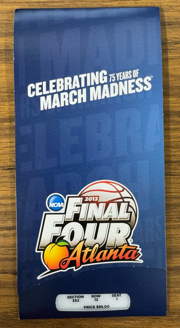2013 Final Four Atlanta Basketball Ticket Set Semifinals and Championship