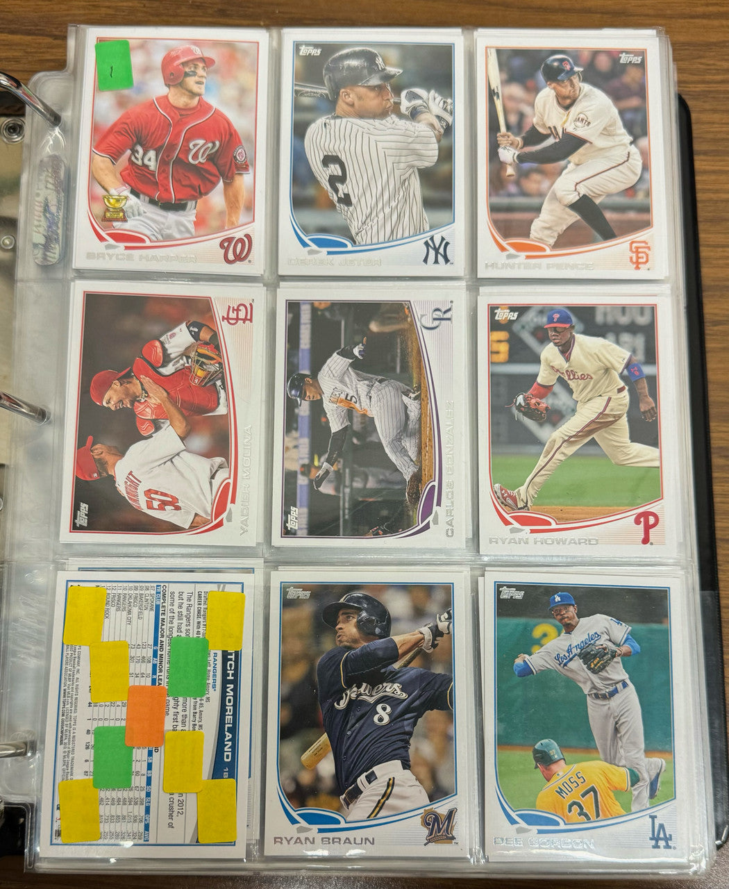 2013 Topps Baseball Complete Set (661) w/ RC SP Variations NM-MT