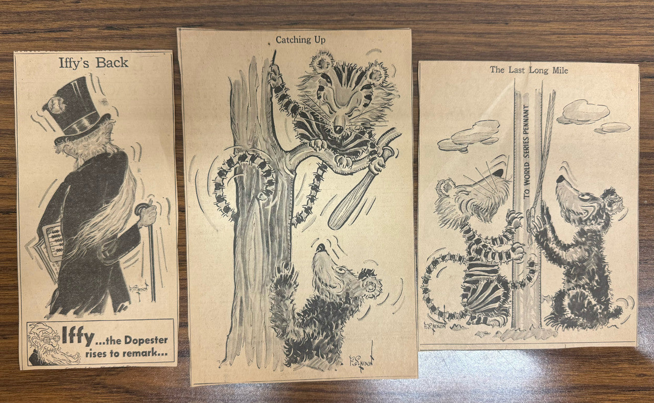 Iffy's Book of Tiger Tales + 1935 Alphabet Jungle Jingle Pieces (26) + Others
