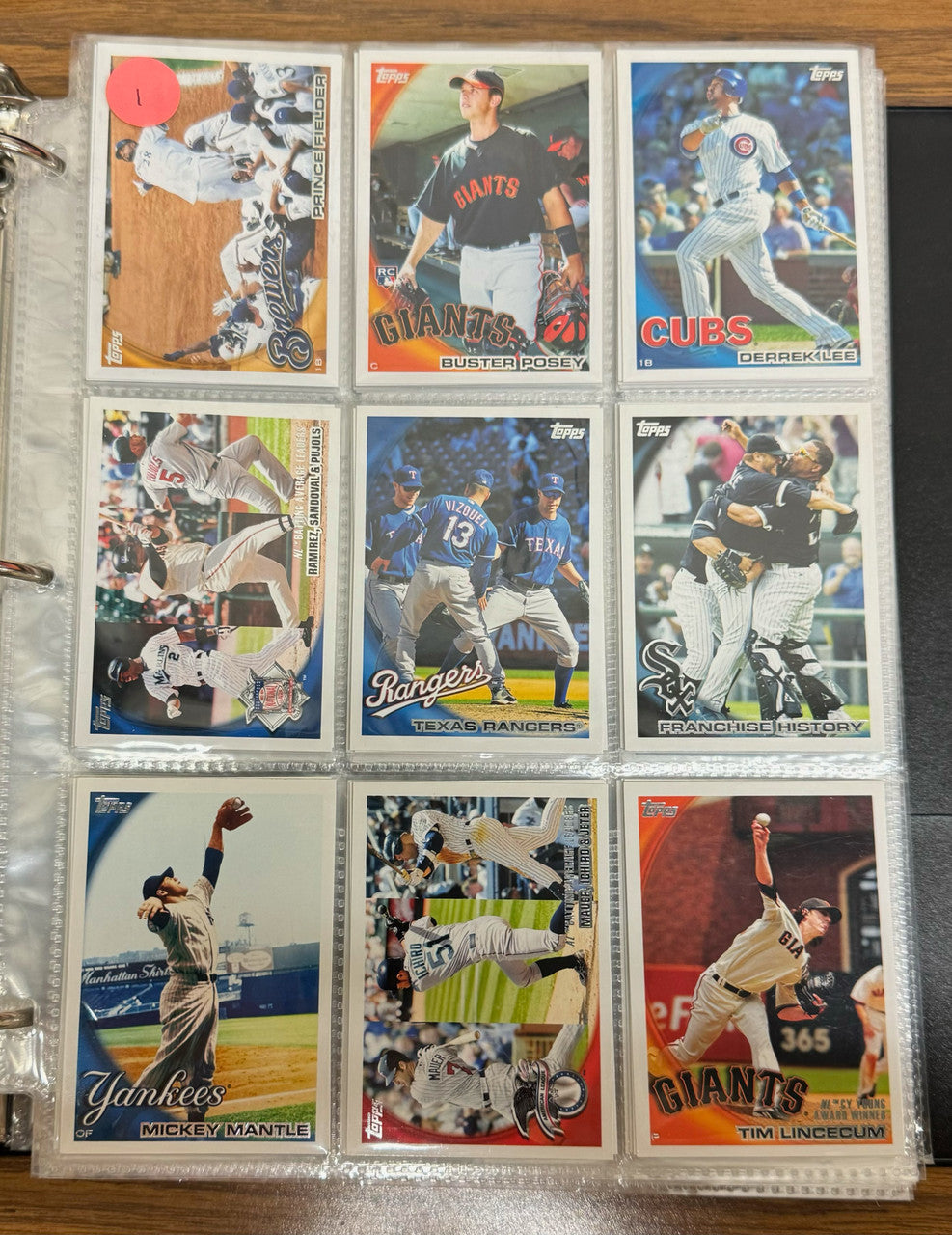 2010 Topps Baseball Complete Set (661) NM-MT