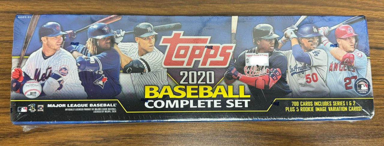 2020 Topps Baseball Complete Factory Set Sealed Blue/Purple
