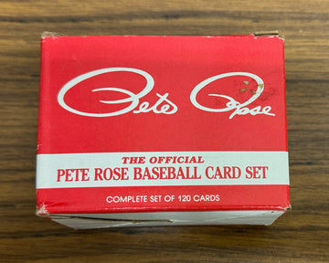 1985 Topps Renata Galasso Pete Rose Baseball Card Set (120) in Box