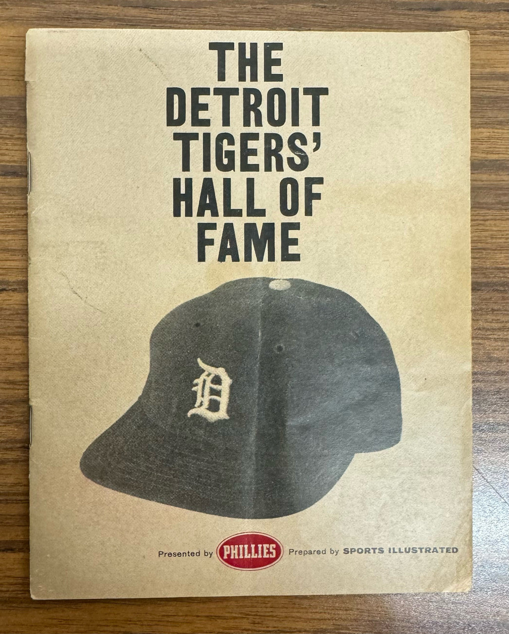 1959 Sports Illustrated Detroit Tigers' Hall Of Fame Booklet