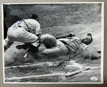 Yogi Berra Walt Dropo Signed Autographed Wire/Press Photo (11x14) JSA
