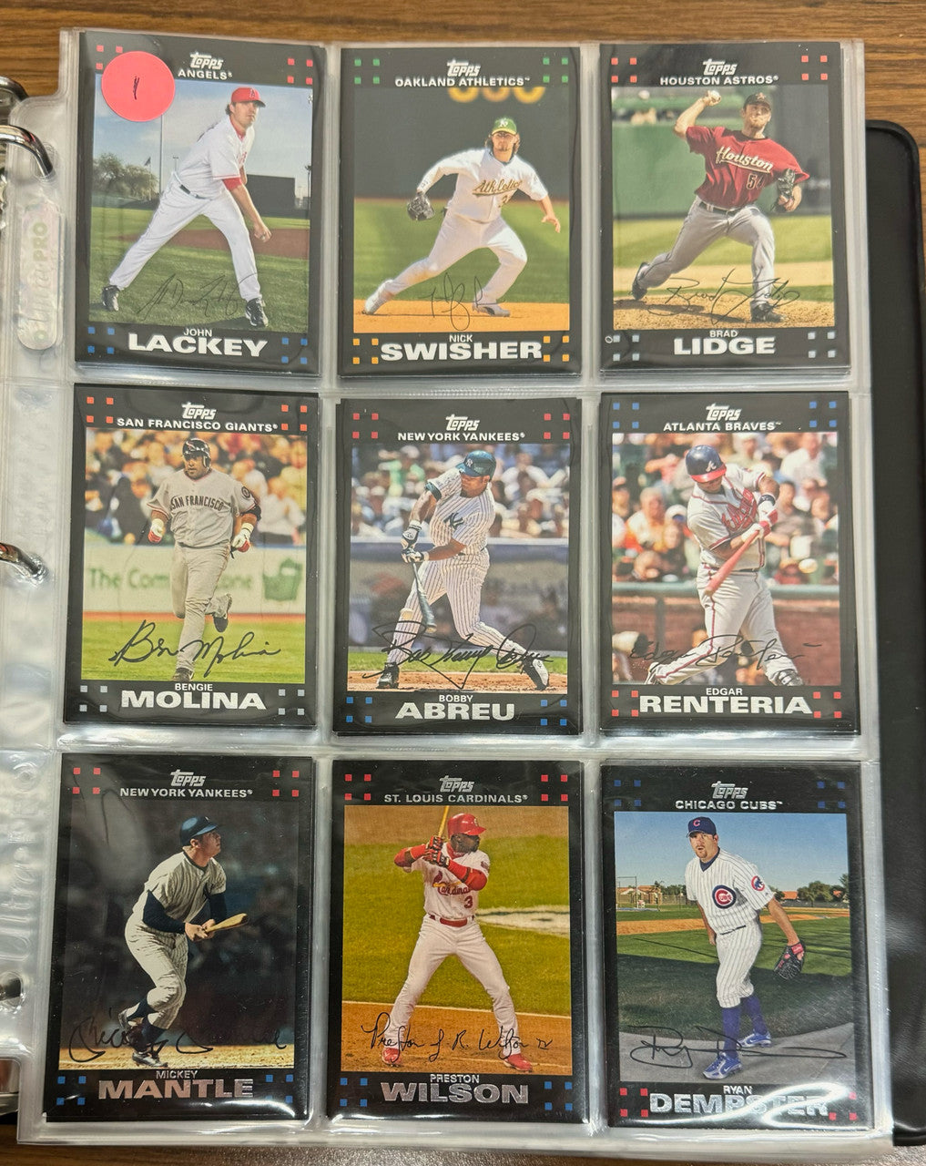 2007 Topps Baseball Complete Set Series 1 + 2 (661) NM-MT